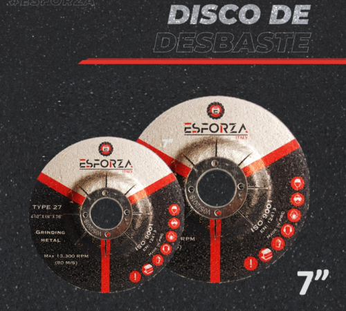 DISCO DE PULIR T27 ESFORZA 7"